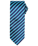 Double stripe tie - Premier Collection