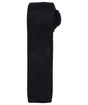 Slim knitted tie - Premier Collection