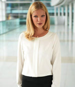 Riola White  Blouse for Women - Business Casual