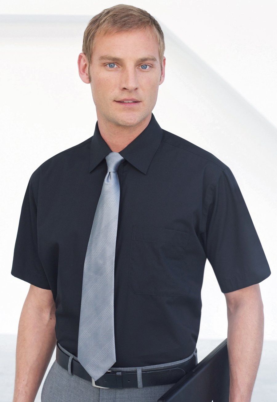 Navy Rosello Short Sleeve Shirt for Men