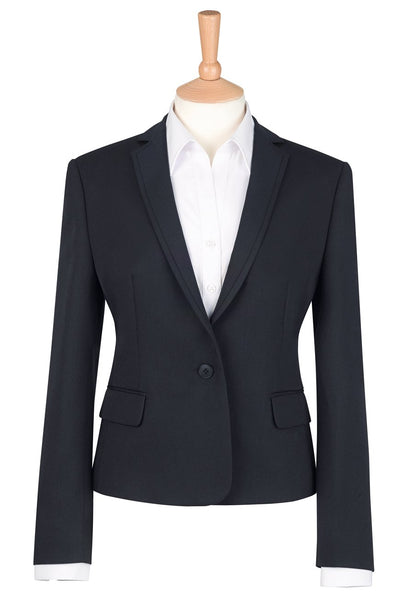Saturn Tailored Fit One Button Ladies Blazer - restaurant uniforms ...